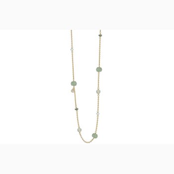 Gold plated necklace - Minetta