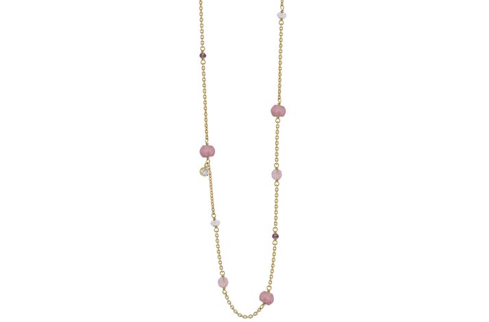 Gold plated necklace - Minetta