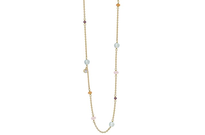 Gold plated necklace - Minetta