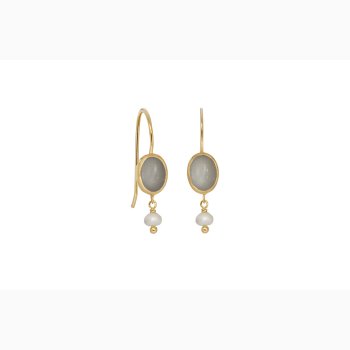 Ear ring with moonstone - Paladino