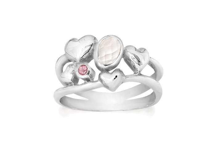 Slv ring - Bunch of Love