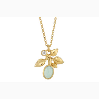 Gold plated necklace - Vitality