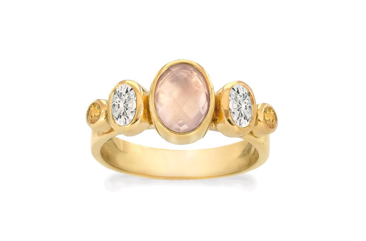 Forgyldt ring - Prism