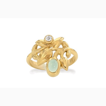 Gold plated ring - Vitality