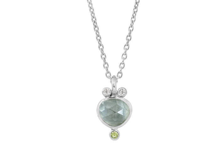 Silver necklace - Calm Creek