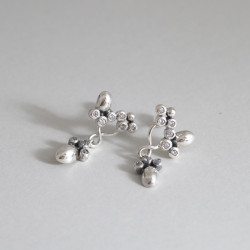 Silver ear ring - Ballroom