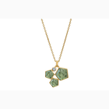Gold plated necklace - Arletta