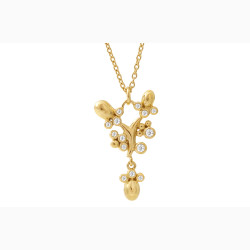 Gold plated necklace - Ballroom