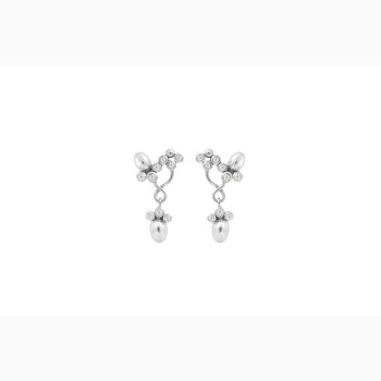 Silver ear ring - Ballroom