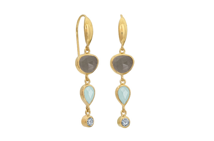 Gold plated ear ring - Belvedere