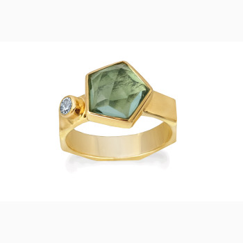 Gold plated ring - Arletta