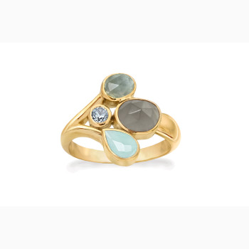 Gold plated ring - Belvedere