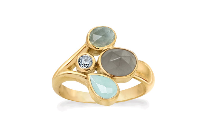 Gold plated ring - Belvedere